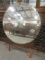 Antique Round Dresser/Vanity Mirror