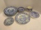 24 Pcs Blue and White Plates and Cup - Willow, Liberty Blue, Lochs of Scotland, etc.