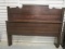 Full Size Oak Headboard and Footboard