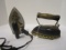 Vintage Clothes Irons and Trivet