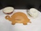 Villeroy & Boch Oval Mold, Round Mold, Turtle Cutting Board