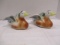 Pair of Pottery Ducks Made in Brazil