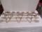 Four Metal Horizontal 3 Plate Hangers