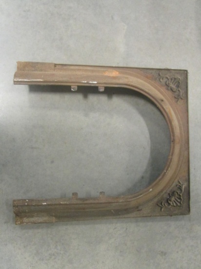 Arched Cast Iron Fireplace Surround