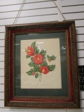 Lila Moore Keen Camellia Print in Antique Frame