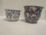 Two Oriental Planters