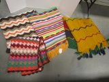 Four Hand Made Afghans