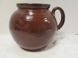 Old Sturbridge Village Pottery Vessel with One Handle