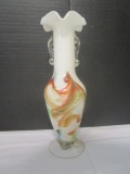 Hand Blown Art Glass Vase