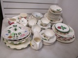 Large Lot of Blue Ridge Pottery Dishes