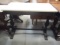 Knoxville Tables Antique Table with Cultured Marble Top