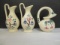 Puriton Pottery Honey Jug and Pair of Rebecca Jugs