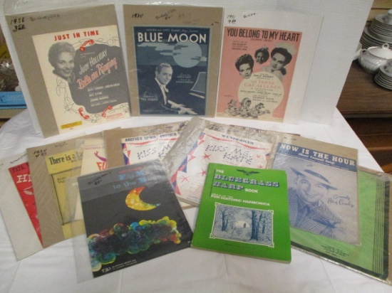 Antique Productions Posters and Sheet Music Books