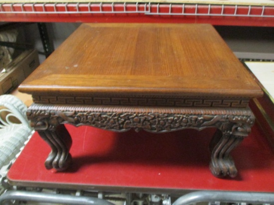 Ornate Claw Foot Table