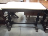 Knoxville Tables Antique Table with Cultured Marble Top