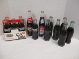 Coca-Cola Bottles - Five Daytona 500 in Carrier, Bi-Lo, Olympics and Local Bottlers