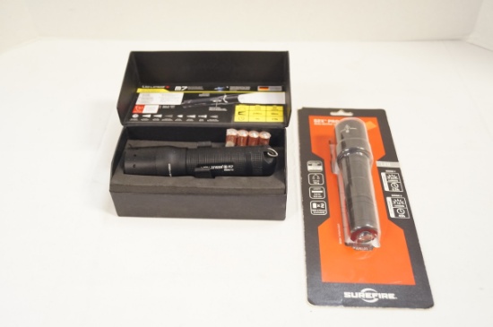 Surefire G2X PRO & LED Lenser M7 Flashlights