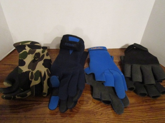 SIMMS Neoprene Wader Liners and Four Pairs of Neoprene Gloves