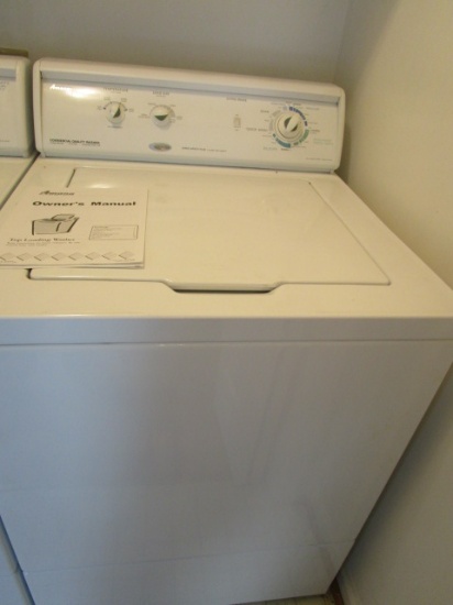 Amana Commercial Quality Washer Super Capacity Plus 3.3 Cu Ft. Capacity
