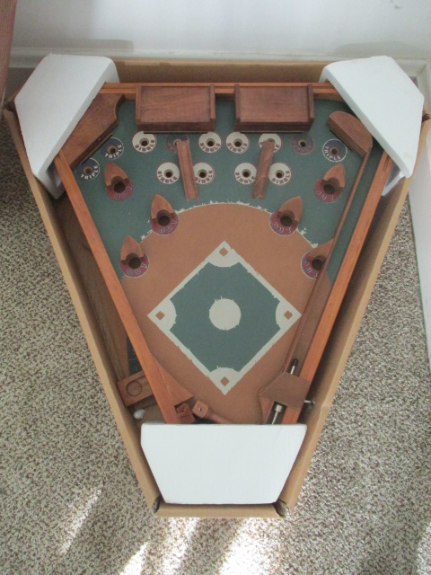 MLB Wooden Pinball Baseball