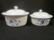 Two Worcester Royal Porcelain Co. Fine Oven China 