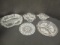 Clear Glass Serving Plates and Bowls