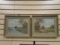 Two Framed Artwork on Board by HW Rupprerht of Country Side Scenes