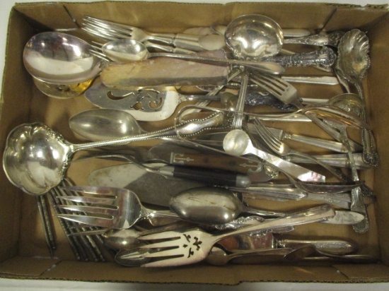 Silverplated Flatware and Serving Pieces