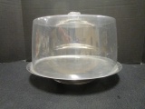 Stainless Steel Dessert Stand with Clear Cover