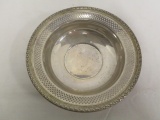 Fisher Sterling Silver Lattice Edge Bowl