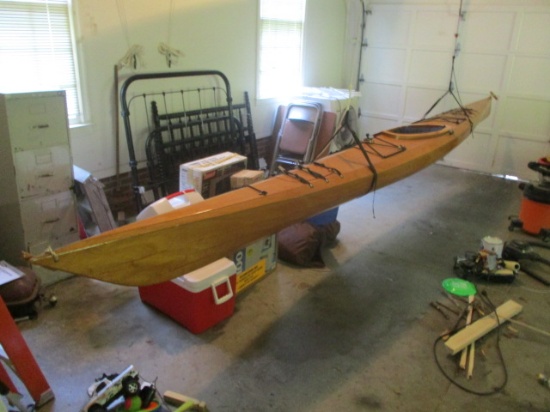 Pygmy 17'8" 1 Person Wood Kayak