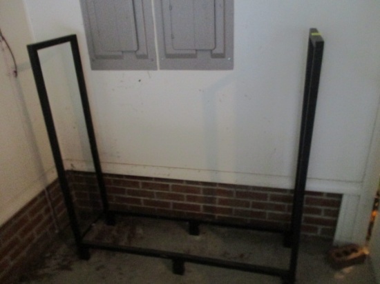 Metal Frame Log Rack