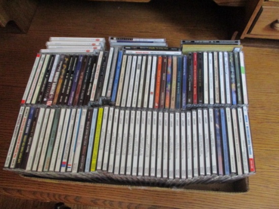 80 +/- Music CD's-Classical, Holiday, Inspirational, etc.