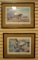 Pair of Framed/Matted Robert Taylor Prints signed by Pilots