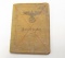 German Nazi Soldbuch (Paybook) ID From 17yr Old Grenadier Solider 