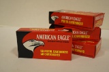 200rds. of American Eagle 9mm Luger FMJ 115gr. Ammunition