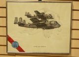 Captain John Stapleton Print by Pail Fretts '80 Pencil Signed/Numbered