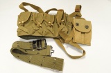 Chinese 7.62 Bandolier & Web Belt