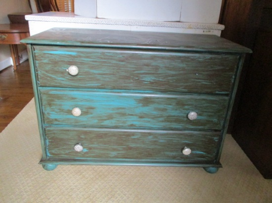 Maco Wood Products 3 Drawer Chest with Ball Feet
