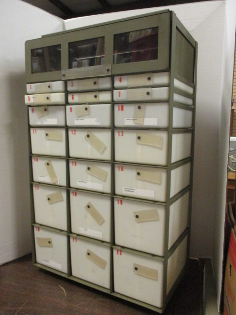 Vintage Military Surplus Medical Storage Cabinet Estate