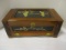 Vintage Hand Painted Musical Jewelry Box from Gaum