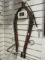 Antique Oak and Leather Horse Hanes