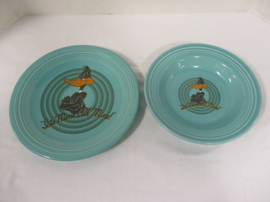 Fiesta Daffy Duck "It's Mine, All Mine!" Bowl/Plate