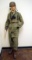 Suited Mannequin - German WWII Paratrooper “Fallschirmjager” Splinter Camouflage uniform w/ Helmet