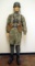 Suited Mannequin - German WWII Paratrooper “Fallschirmjager” Splinter Camouflage uniform w/ Helmet