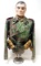 Suited Mannequin - German WWII Untersturmführer in Blurred Edge Camo Panzer Wrap