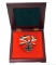 German 1939 Knight's Cross of the Iron Cross w/ Silver Oak Leaves & Neck Ribbon in Presentation Case