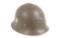 Swedish WWII M21-18 High Top Double Decal Steel Helmet