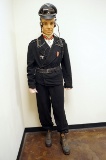 Suited Mannequin - German WWII Hermann Goering Panzer Division Luftwaffe Officer in Wrap & Cap