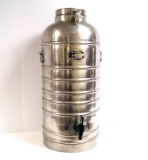 10 Gallon Military Grade Stainless Steel Vacuum Jug Dispenser Spigot by Vacuum Can Company